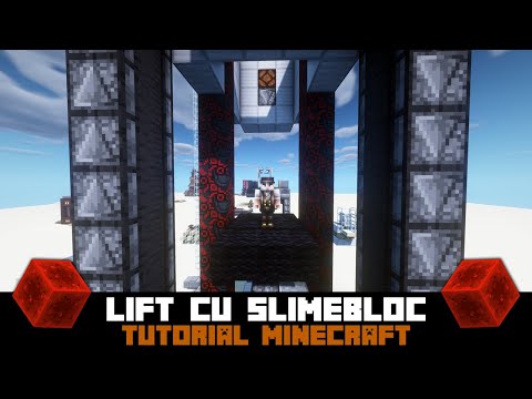 Lift de 3x3 cu slimeblocuri : Tutorial Minecraft