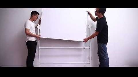 ZHIDIAN Mobile Whiteboard Installation