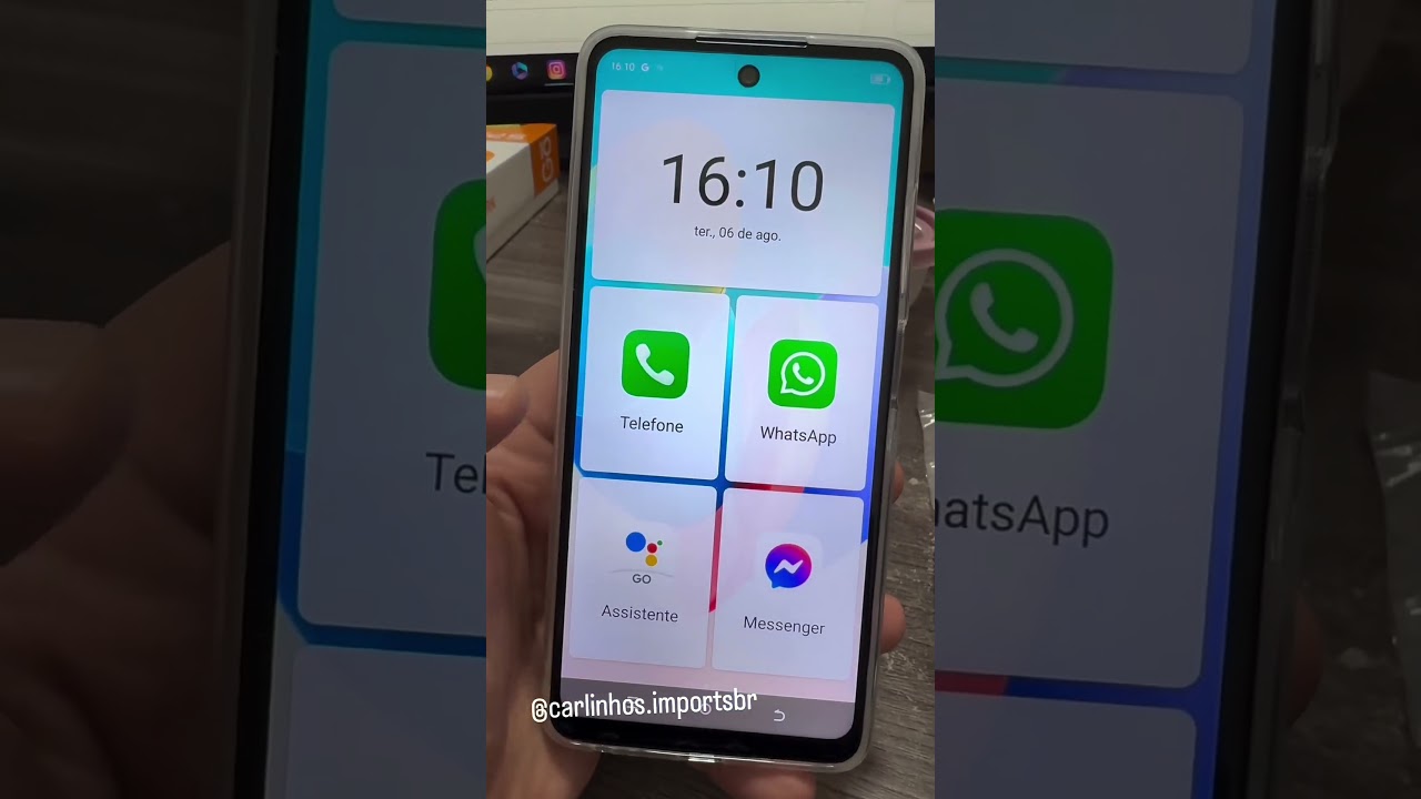 Smartphone para idoso 👴🧓📲. 
