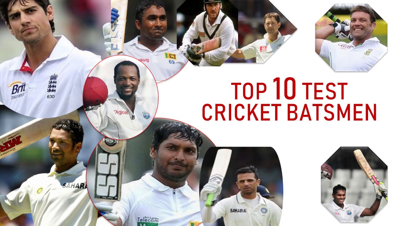 Top 10 test cricket batsmen ever based on total runs YouTube