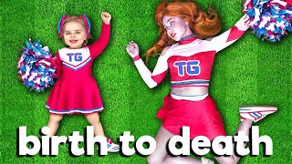 Birth to Death of A CHEERLEADER In Real Life!