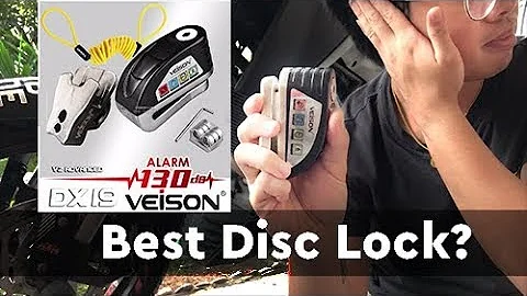 Best Motorcycle Disc Lock? Veison DX19 V2