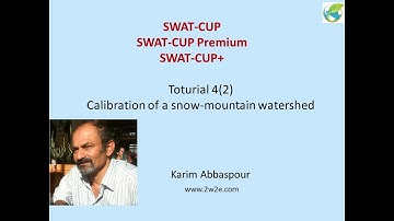 SWATCUP Tutorial 4(2): Calibration of a snow-mountain watershed