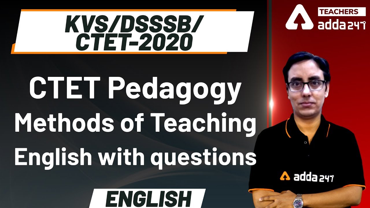 CTET | Pedagogy Methods of Teaching English with Questions | ENGLISH ...