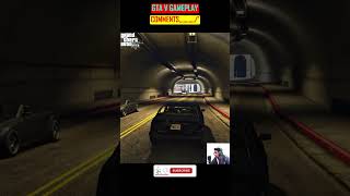 Micheal Drive In A Tunnel | Gta 5 Game Gta V Game #gta5 #shorts #gaming