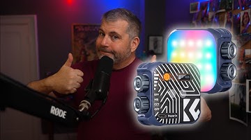 The Best Portable Light for On-The-Go Creators? - K&F RGB Review