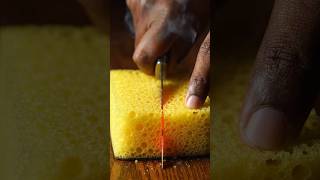 Oddly Satisfying Sponge Cutting ASMR 😍✂️ #shorts#entertainment #fyp #usa#satisfying #youtubeshorts