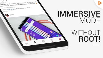 2 Ways to Get IMMERSIVE MODE on Android (Without Root)