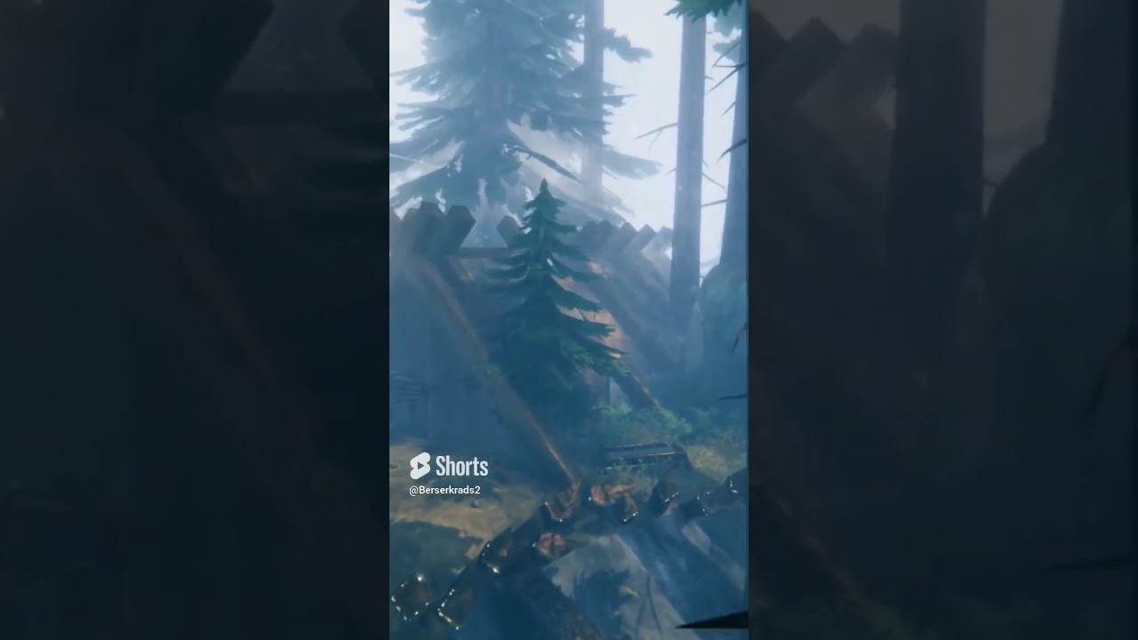 Valheim Portal 8 small house in black forrest 