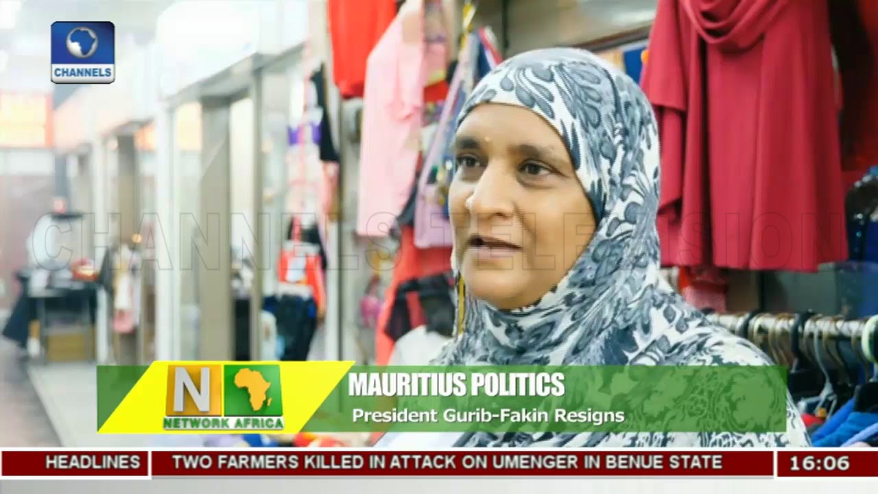 ⁣Vice President Takes Over As Mauritius Female Leader Steps Down |Network Africa|
