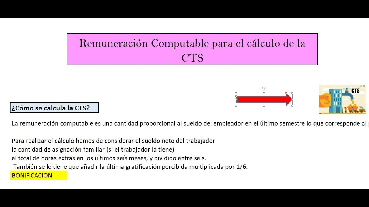 Remuneración Computable para el cálculo de la CTS noviembre 2020 - YouTube