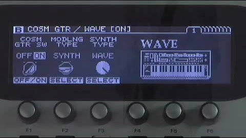 VG-99 demo (2/4) Bass Synth Sounds