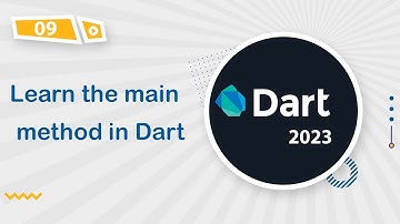 [Learn Dart  Fundamental in Arabic 2023]   #9 the  main method in Dart