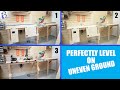 Transforming miter saw station with flip up tools