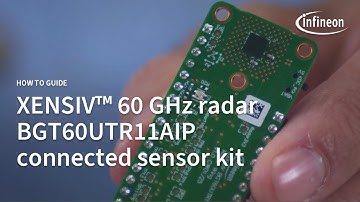 Getting started with XENSIV™ 60 GHz radar KIT CSK demo board | Infineon