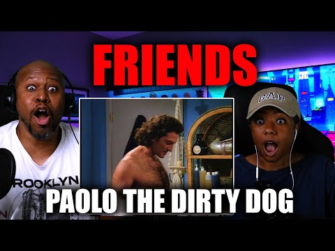 First Time Reaction To Friends Episode 12 -  Paolo The Dirty Dog