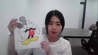 Drawing Mickey Mouse episode