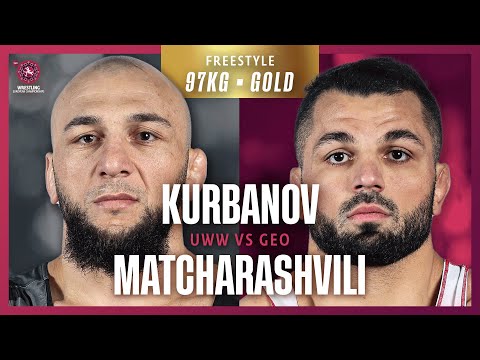 Givi MATCHARASHVILI GEO Vs Magomed KURBANOV UWW EUROPEAN CHAMPIONSHIPS 2025 FS 97Kg Finals