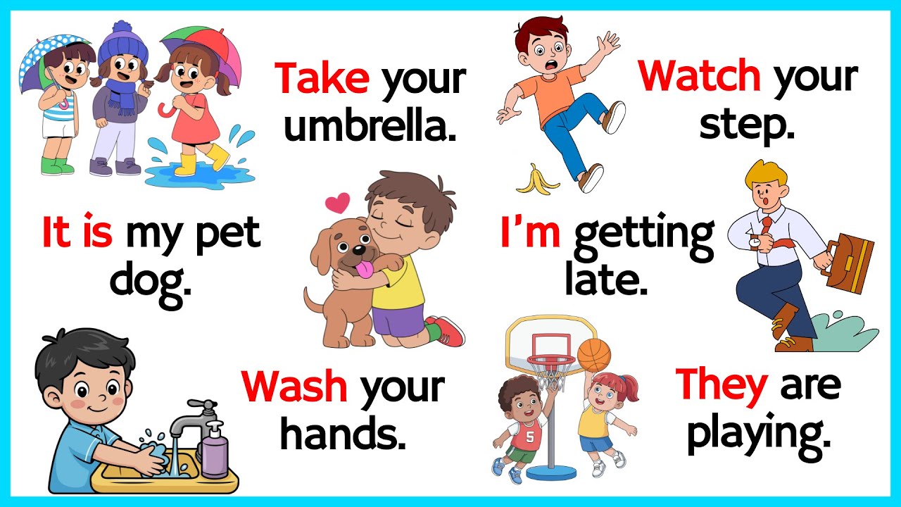 🎧 Repeat After Me – Daily English Practice Sentences for Beginners ...