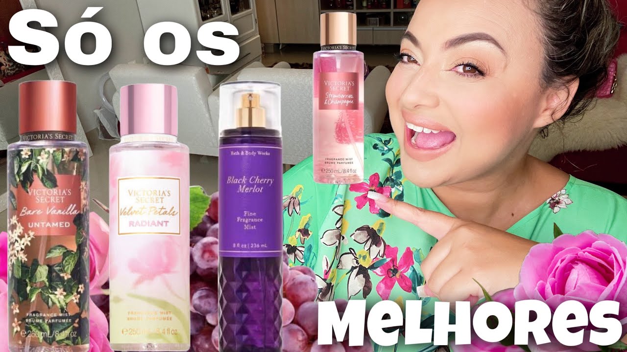 Os melhores Body splashs Victoria Secrets e Bath And Body Works YouTube
