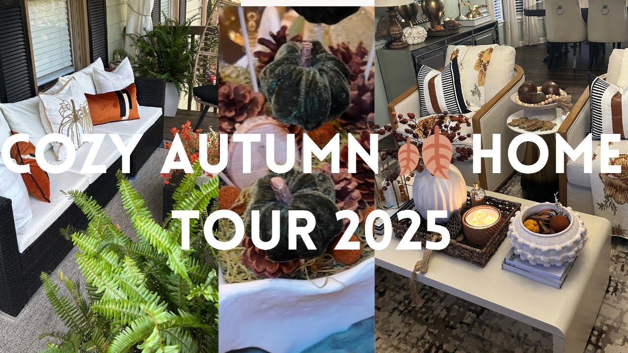 🍂 Cozy Autumn Home Tour 2025 | Small Home Living & Fall Decor Ideas ...