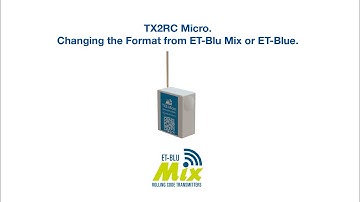 Nice Transmitter: TX2 Micro - Changing Format