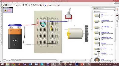 دورة الالكترونيات العملية    15  نظرة على برنامج Circuit Wizard