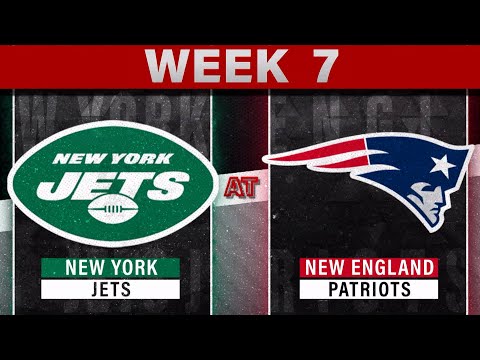 Week 7 NFL Betting Preview: Jets at Patriots