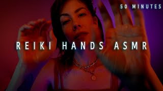 Reiki Hands ASMR | 50 Minutes | Clear Stress & Align | Heal While You Sleep