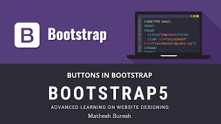 Bootstrap Buttons Tips & Tricks | Bootstrap Tutorial in Tamil