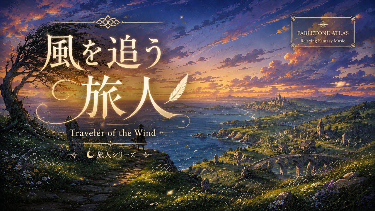 ケルト音楽】 風を追う旅人｜Traveler of the Wind 【作業用・勉強用