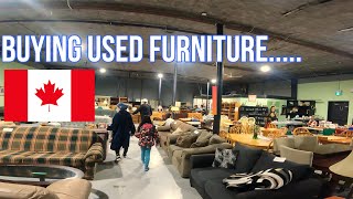 Buying Used Furniture @ Enviro Plus../ Pinoy Maguindanaon sa Canada