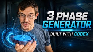 From Words to Hardware: Building a 3-Phase Generator With Codex