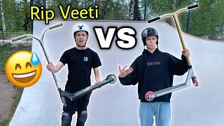 Veeti Tuutti VS Oiva Lehtonen Game of Scoot (TOISTEN SCOOTEILLA)