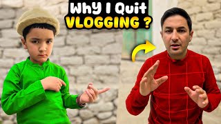 Why Shiraz Suddenly Left Vlogging ? Aakher Kia Wajah Bani 😔 ?