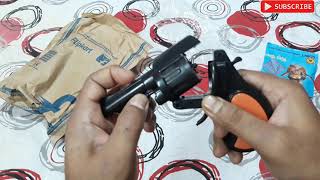 Best Cap Gun For Diwali II 8 Ring Cap Toy Gun Revolver Unboxing & Testing  (Hindi)