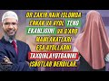 DR ZAKIR NAIK | ISLOMDA ERKAKLAR VA AYOLLAR TENGLIGI HAQIDA SAVOL-JAVOB. o'zbek tilida