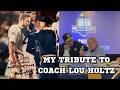 He Was My Hero | Coach Lou Holtz #notredame #fightingirish