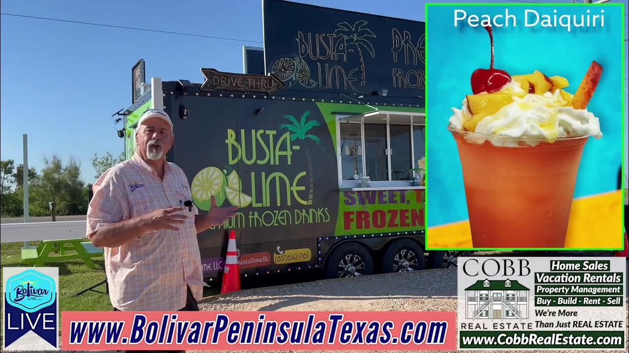 BustaLime Premium Frozen Drinks, In Crystal Beach, Texas. YouTube