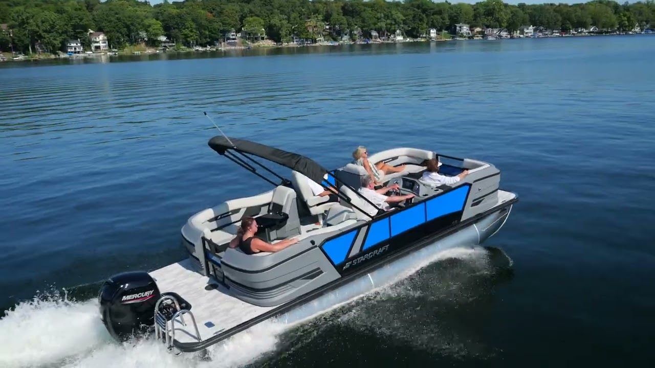 VX 22 Q DH - Best Performance Pontoon Boat - Starcraft Marine]