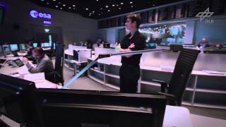 The landing of Rosetta on a Comet