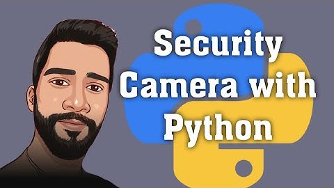 Security Camera App with Python | Flask OpenCV Face Recognition Project