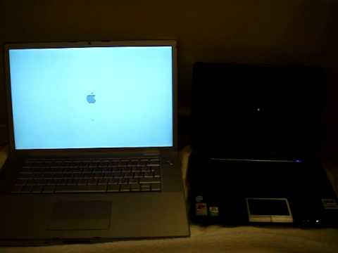 Bootime MacBook Pro vs Asus EeePc 1000H