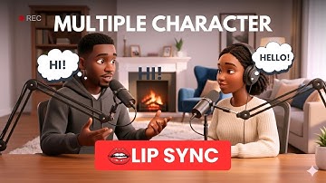 Animate Multiple Characters In One Scene With Grok AI (Lip Sync Animation)