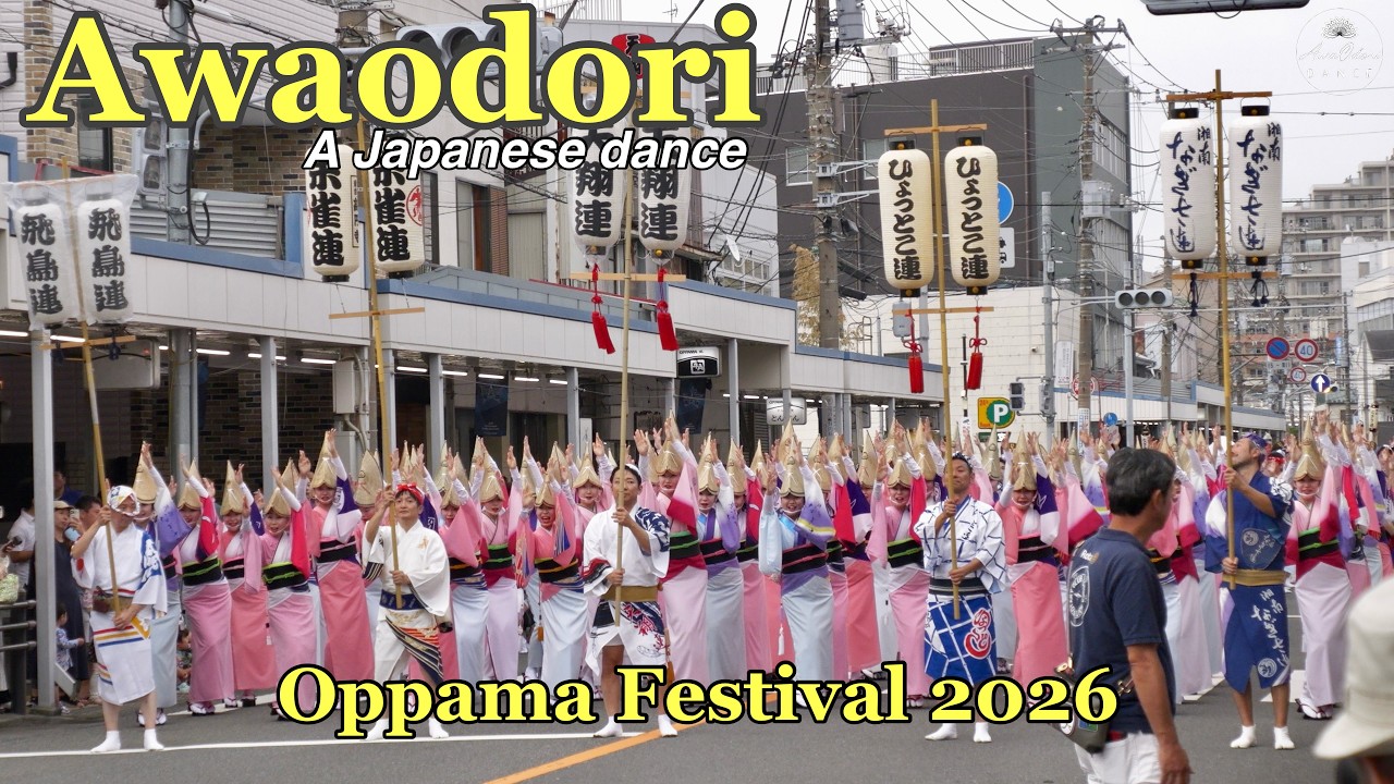 阿波踊り】湘南なぎさ連, 天翔連, ひょっとこ連, 飛鳥連, 朱雀連