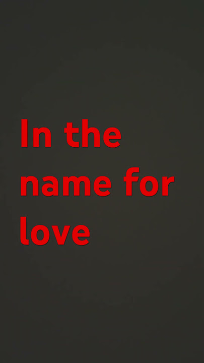 Bebe Rexha - In the Name of Love | lyrics |