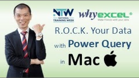 NTW 2025 | ROCK Your Data with Power Query in MAC | Excel Sifu