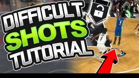 NBA 2K18 BADGE TUTORIAL | HOW TO UNLOCK DIFFICULT SHOTS IN 1 PRACTICE