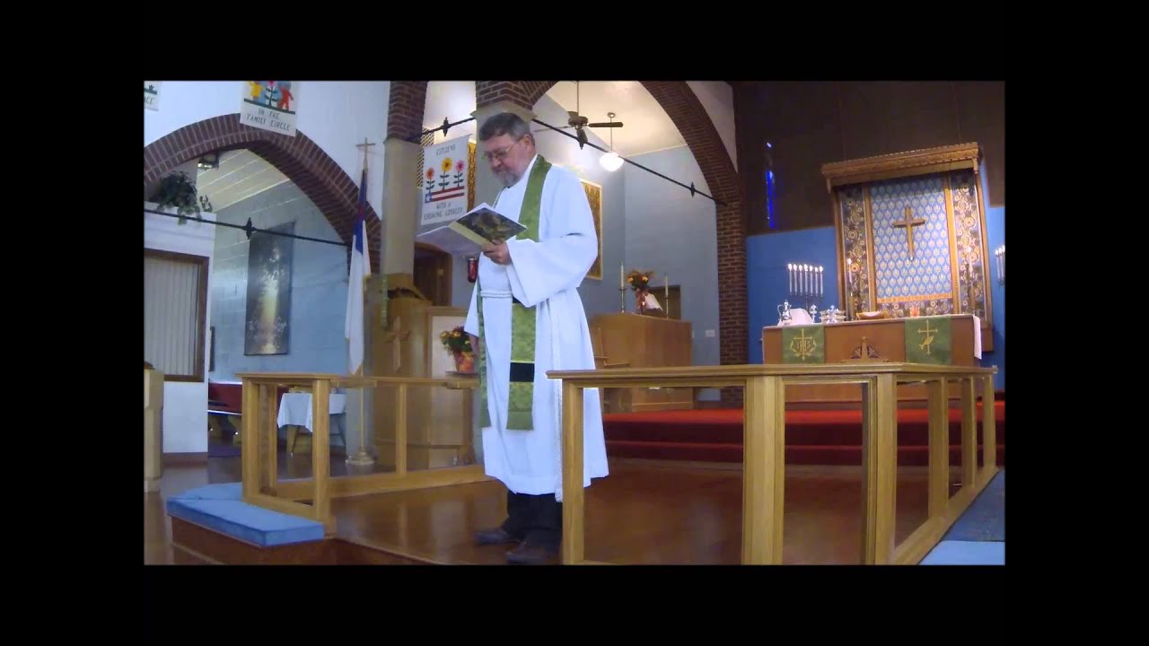 Bethlehem Lutheran Church Yakima, WA Sunday Sermon 09/21/2014 YouTube