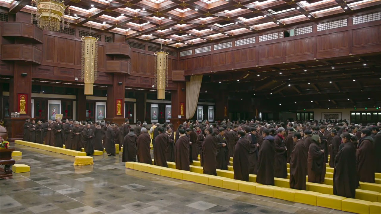 東林寺居士早課